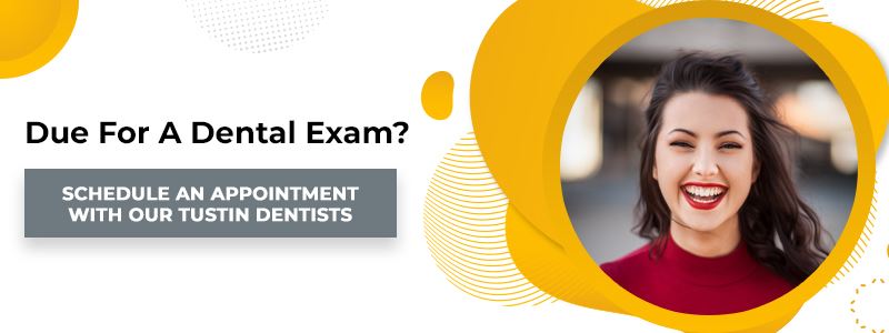 Due for a dental exam CTA